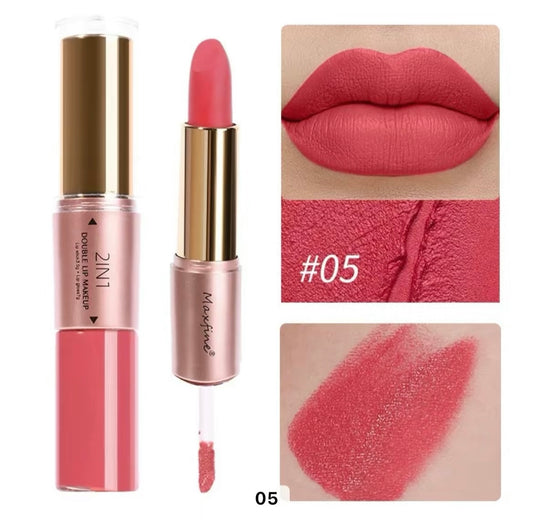 DOUBLE LIP MAKEUP