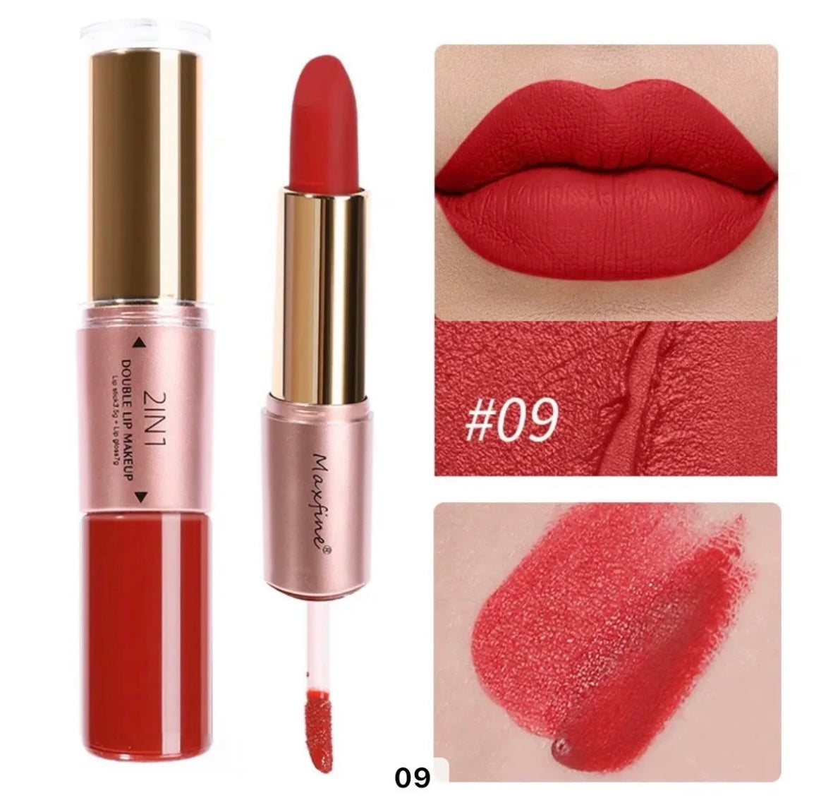 DOUBLE LIP MAKEUP